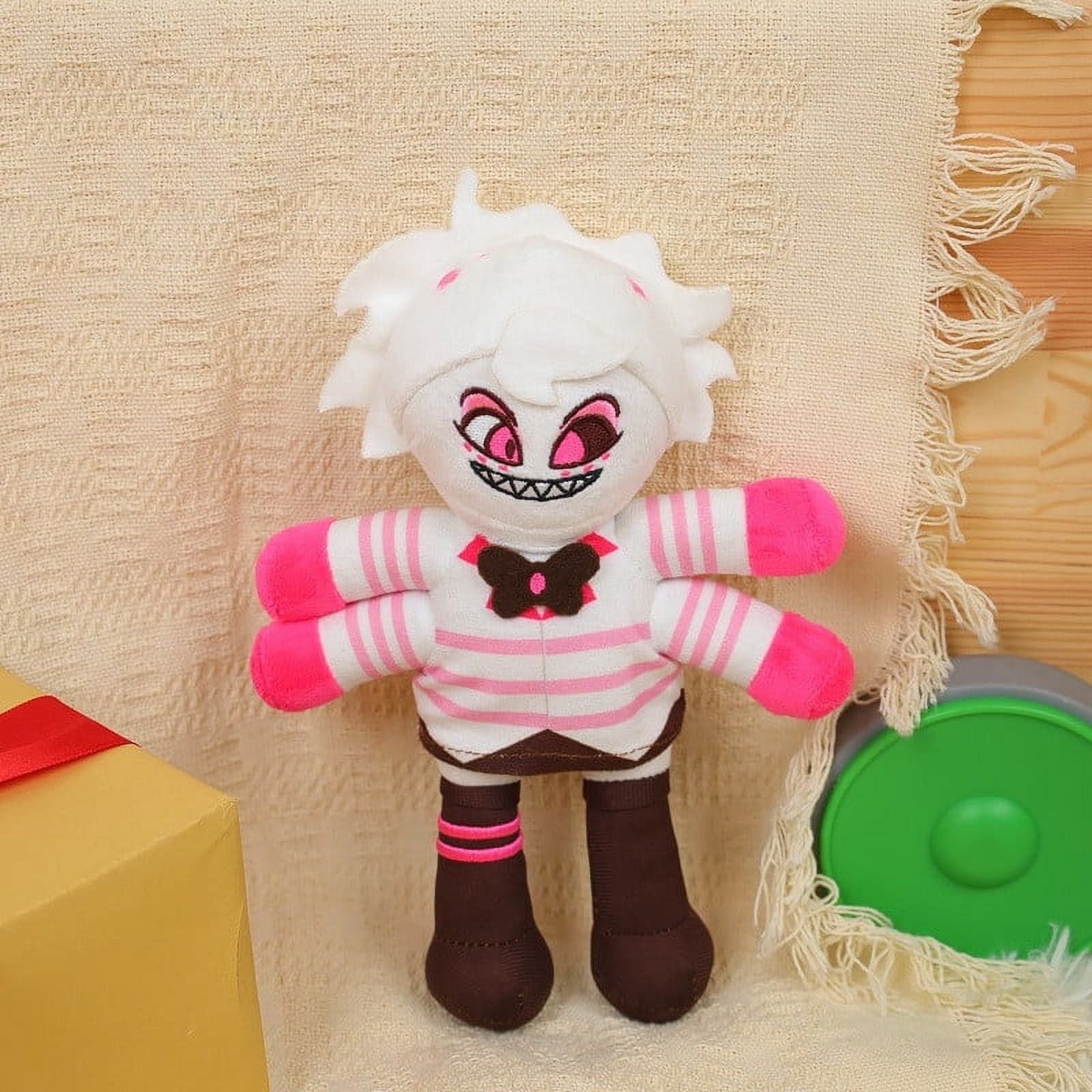 Yubatuo Hazbin Hotel Plush Toy, Cute Plushies Toys Angel Dust for TV ...