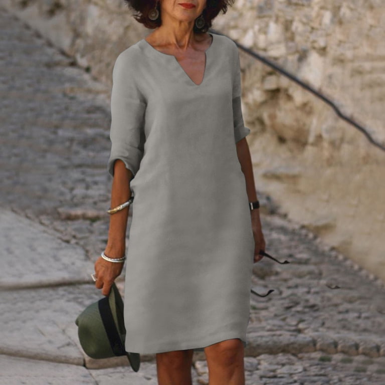 semi fitted t shirt dress The Classic Fitted Tee Shirt Mini Dress small