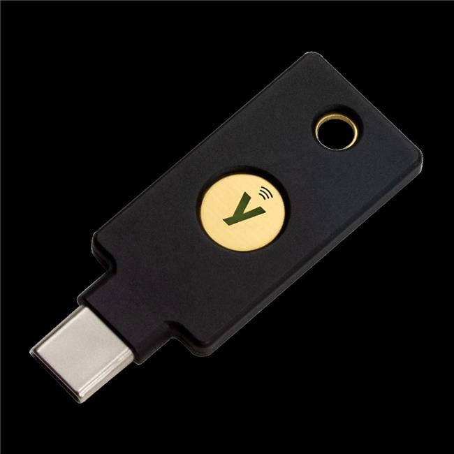 Yubikey 5C NFC USB-C Security Key,WebAuthn, FIDO2 CTAP1