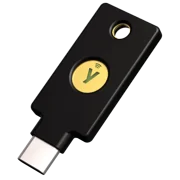 Yubico - YubiKey 5C NFC - Multi-factor authentication MFA security key and passkey, connect via USB-C or NFC, FIDO certified - Protect your online accounts