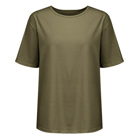 Yubnlvae 2025 Pointelle Knit Short Sleeve Top - Business Casual Summer Sweater (Breathable Open-Weave | Office-to-Weekend Wear) (Bronze | S)