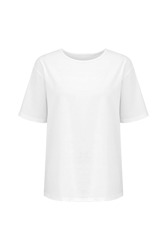 2025 Pointelle Knit Short Sleeve Top - Business Casual Summer Sweater (Breathable Open-Weave | Office-to-Weekend Wear) (White | XXL)