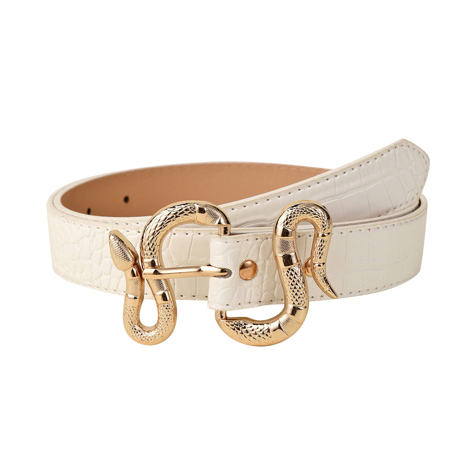 White gucci belt cheap with snake
