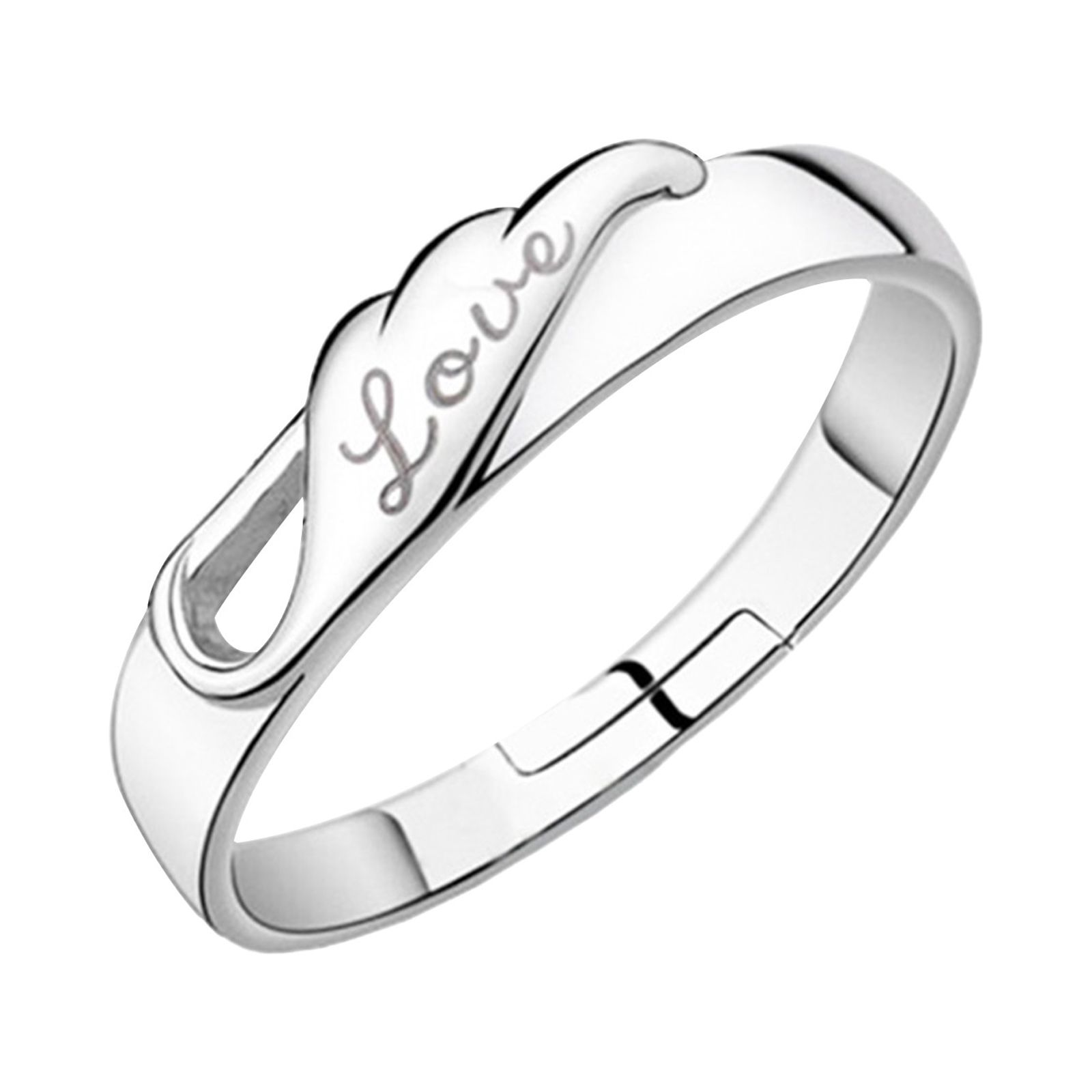 Yubnlvae Ring Ring Of Love Wing Couples Open Their Mouths Men And Women