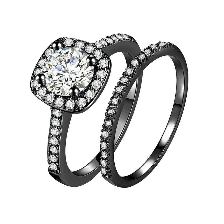 Yubnlvae Rings Accessories Jewelry Gift Finger Size Rings Couples