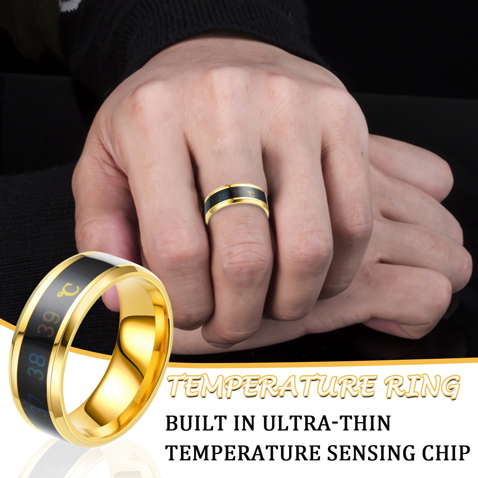 Rings Rings for Men Rings for Women Smart Ring Multifunction Gift Gift for  Women Unisex Gift Jewelryt Fashion Titanium 