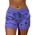 thumbnail image 1 of Yubnlvae Shorts for Women Sweatpants Women Casual Women's Short Shorts Loose with Pockets Print Pants Bandage Pants Gym Shorts Women with Pockets, 1 of 6