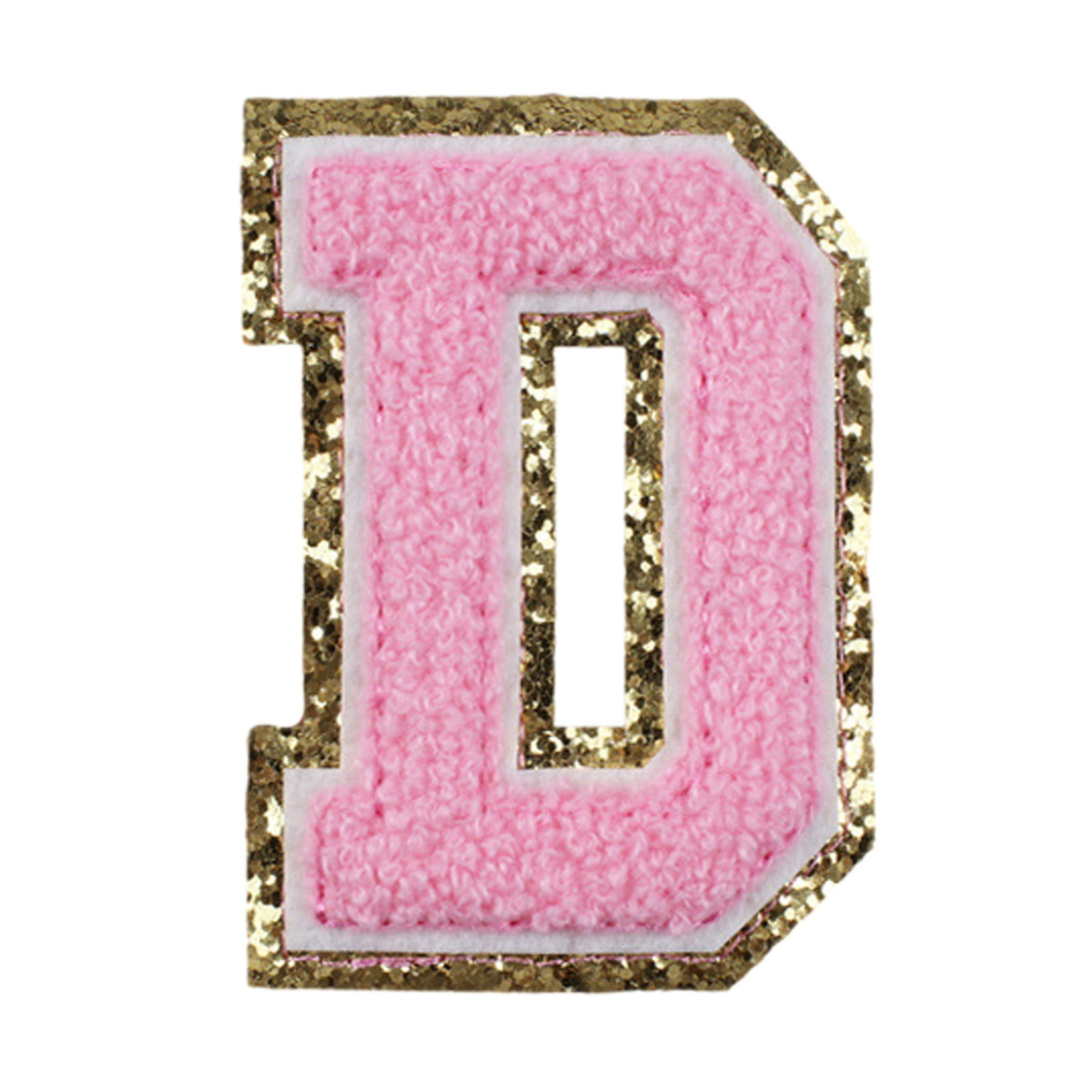 Pink Furry English Letters Patch Towel Embroidery Decorative Patch  Embroidered Fabric Stickers Stickers DIY Clothes Patch - AliExpress