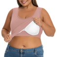 thumbnail image 1 of Yubnlvae Watermelon Red Womens Tank Tops with in Bra Plus Size Padded Camisole Shelf Bra Workout Yoga Shirt Casual Basic Undershirt, L, 1 of 9
