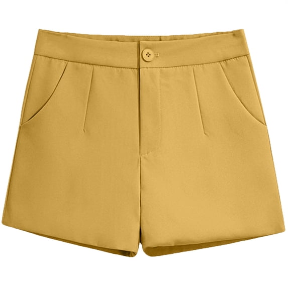 Yubnlvae Women's Suit Shorts - 2025 High Waist A-Line Wide Leg Style B 4Xl, Suit Shorts Women's Black Summer Thin Style 2025 New Loose High Waisted A Line Casual Wide Leg Trousers