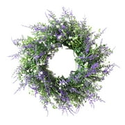 Yubnlvae Wreath Decor Green Flower Office Green Artificial Wreath Garland Home Home Decor as Shown Artificial Flowers