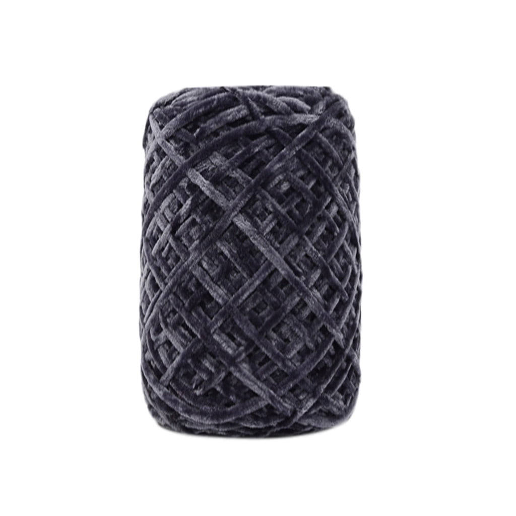 Yubnlvae DIY Knitting Wool Thread DIY Woven Yarn Hand Knitting Crocheted Blanket Crochet Yarn Grey