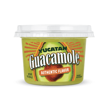 Yucatan Authentic Guacamole, 16 oz Tub