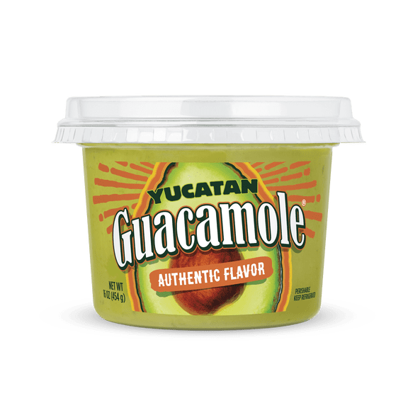 Yucatan Authentic Guacamole, 16 oz Tub