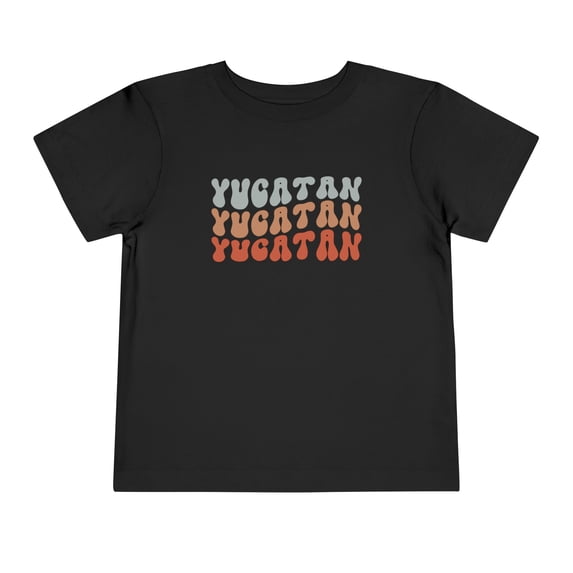 Yucatan Mexico Pride Retro 70s Toddler Shirt Gifts Boy Girl Size 2T-5T