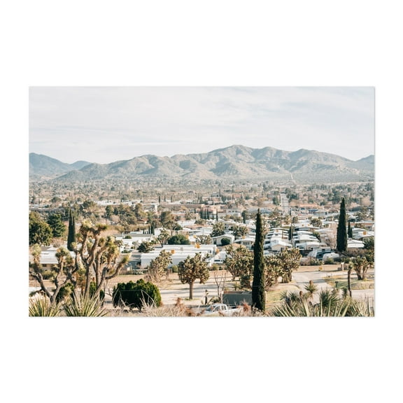 Yucca Valley Views - Yucca Valley California Photography Unframed Wall Art Print 24 x 36 inches