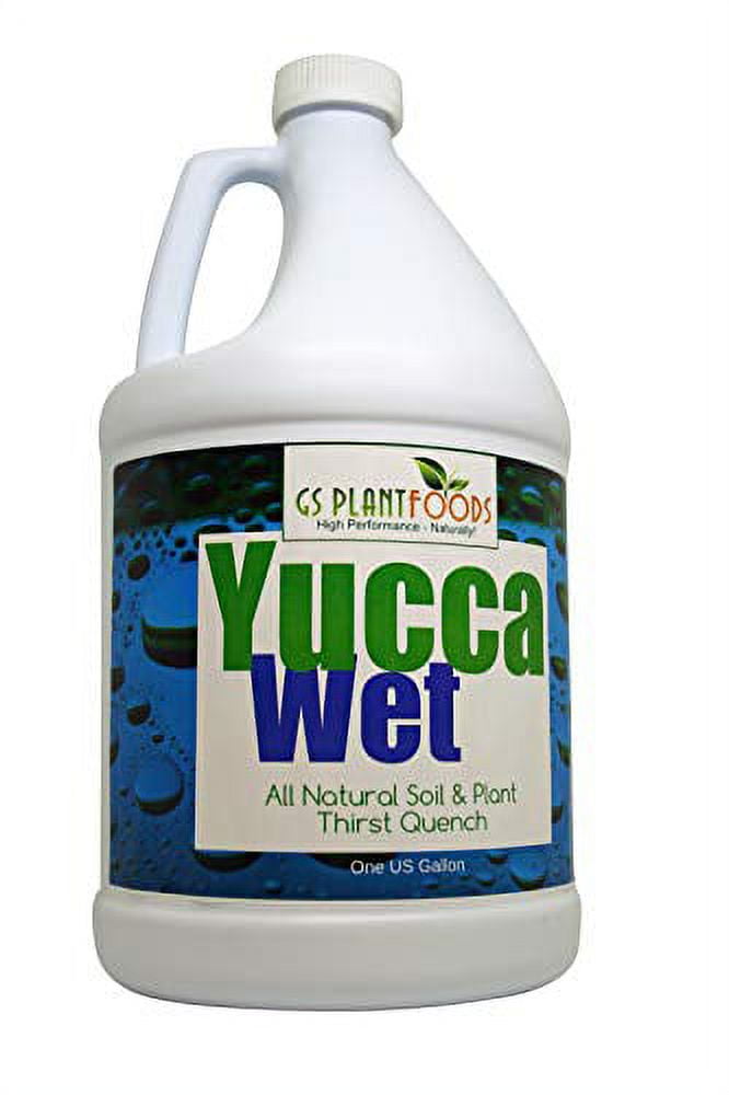 Wetting Agent - A Natural Surfactant & Emulsifier - Earth Friendly Soil  Activator - for Weekly Organic IPM & Foliar Fertilizer Program (1 Gallon)