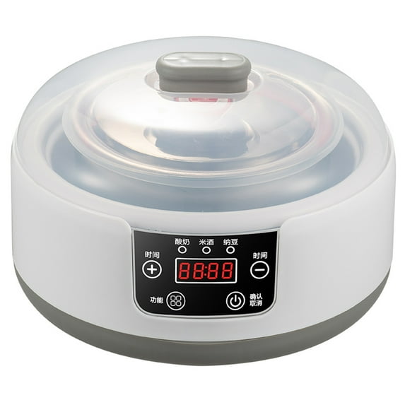 Yucurem 1.2L Automatic Yogurt Maker Constant Temperature Electric Yogurt Machine Kitchen Essentials (Us)