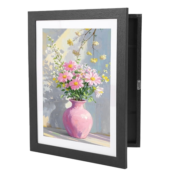 Yucurem 1 Pack Artwork Display Frame, 8.5" x 11" Front Opening Art Picture Frame Changeable, Holds 50-200 PCS for Letter Artwork, Crafts, Art Projects Storage
