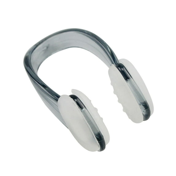 Yucurem 1 Pc Unisex Swimming Nose Clip - Non-Slip Nose Clip - Soft Swim Nose Clip Nose Protector (Black)