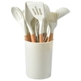 thumbnail image 1 of Yucurem 12Pcs Kitchen Utensil Set Silicone Heat-resistant Cookware for Kitchen Kitchen Essentials (Beige), 1 of 10