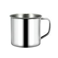thumbnail image 1 of Yucurem 200ml Childrens Water Cup Tea Cup with Handle Stainless Steel for Camping Picnic Kitchen Supplies (A), 1 of 8