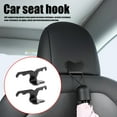 thumbnail image 1 of Yucurem 2pcs Car Seat Back Hook Headrest Organizer Hanger for Tesla Model 3/Y/X/S, 1 of 4
