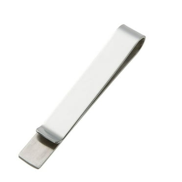 Yucurem 3pcs Metal Stainless Steel Money Clip Holder Folder Collar Clip (Silver)
