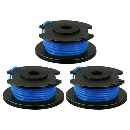 Yucurem 3pcs Replacement Trimmer Heads For Ryobi One+ Ac14rl3a Spool Trimming Tools Garden Tool Accessories