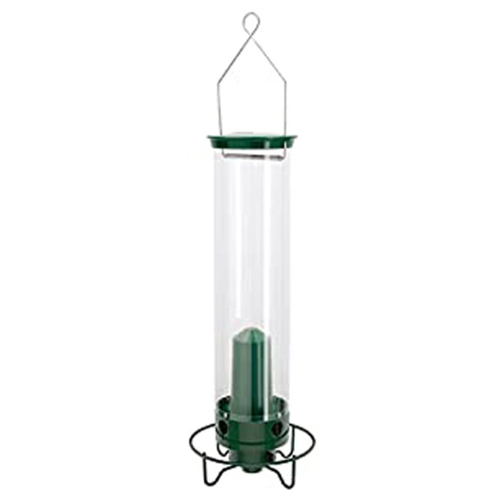 Image showcasing Yucurem 5 Pounds Plastic Feeder No Toxic Spin Food Feeder for Forest ...
