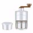 thumbnail image 1 of Yucurem 500ML Hand-operated Ice Shaver Portable Manual Ice Shaver for Milkshake Smoothie Kitchen Supplies (White + Khaki), 1 of 10