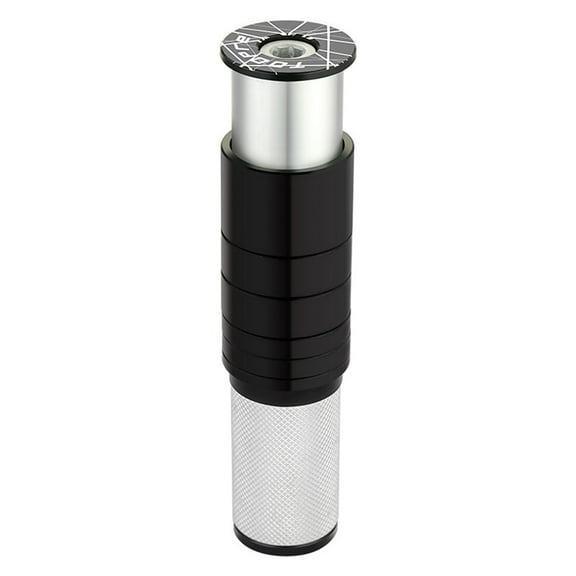 Yucurem 55mm Bike Stem Riser Aluminum Alloy Outer Diameter 28.6mm for Mountain Road Bike Cycling Essentials (A)