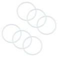 thumbnail image 1 of Yucurem 6Pcs Bottle Seal Ring Silicone Gasket for Quick Flip Go 24-36oz Water Bottles for Sports (White), 1 of 10
