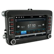 Yucurem 7 Inch Car Radio HD Wireless Carplay Android Auto FM Radio for VW (2+32G)