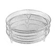 thumbnail image 1 of Yucurem Air Fryer Rack Dehydrator Stand 3 Layers Mesh Grill Basket Air Fryer Accessories Kitchen Essentials (Circular), 1 of 10