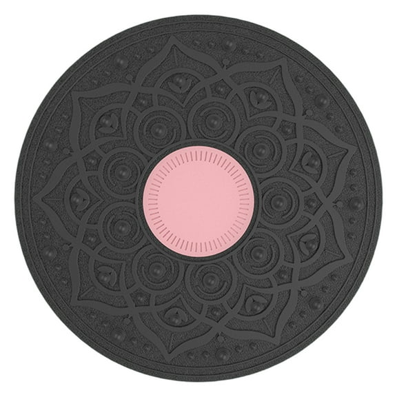 Yucurem Balance Exerciser Balance Trainer Wobble Balance Board Non-slip Balance Exerciser for Core Training (Pink)