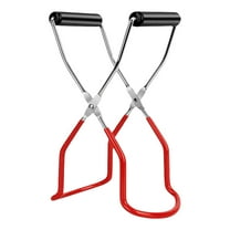 Yucurem Canning Gripping Tongs Stainless Steel Canning Jar Lifter For Home Kitchen Kitchen Essentials (Red)