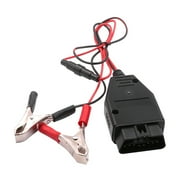 Yucurem Car OBD2 ECU Connector Battery Saver Auto OBD 2 Emergency Electrical Plug