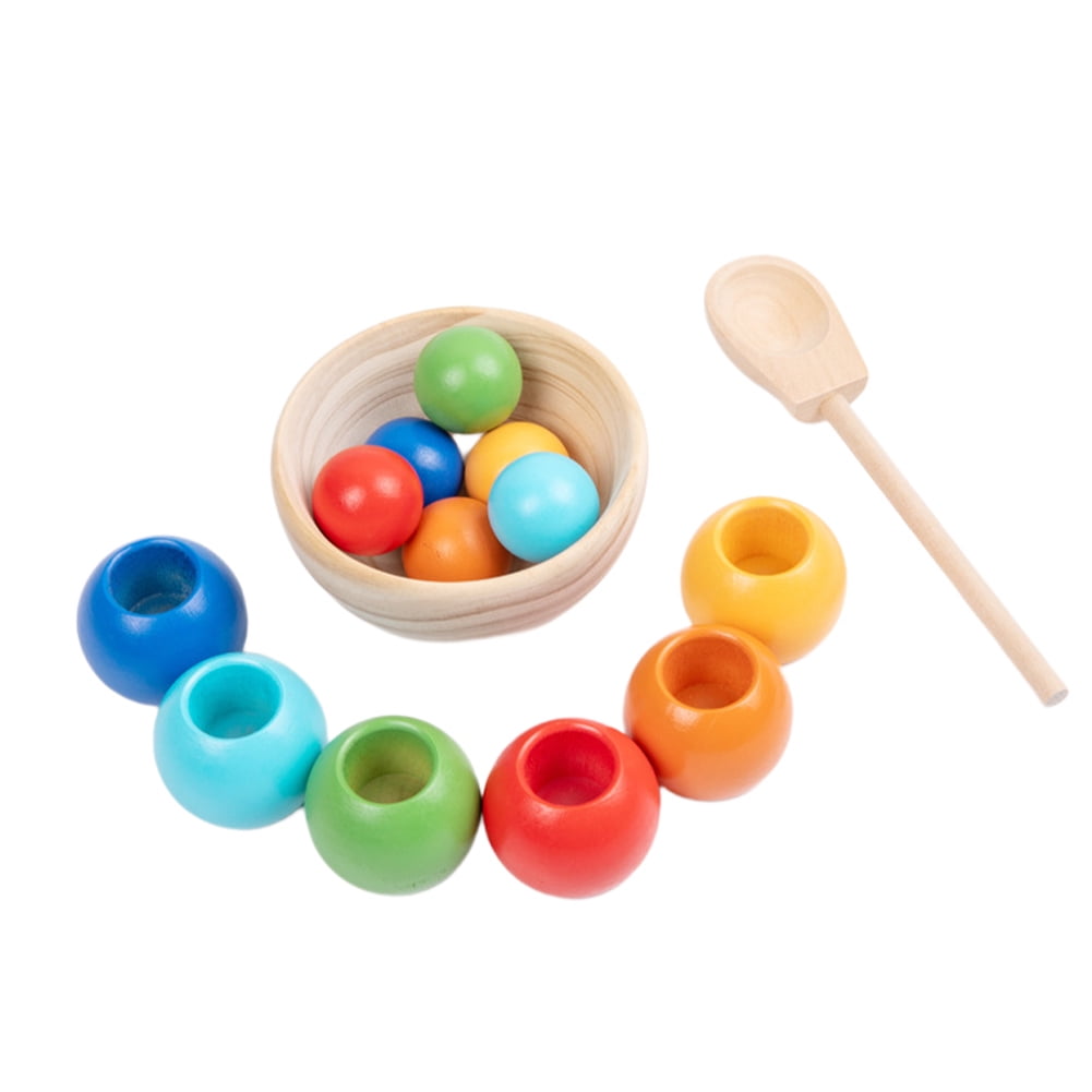 Yucurem Color Classification Toy Wooden Color Sorting for Babies ...