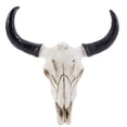 thumbnail image 1 of Yucurem Cow Skull Head Ornament Wall Hanging 3D Animal Statue for Home Decor (A), 1 of 10