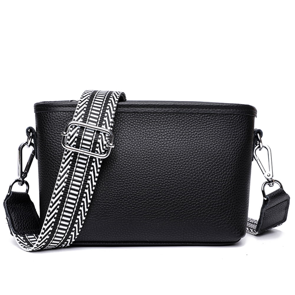 Black boho shop crossbody bag