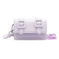 thumbnail image 1 of Yucurem Crossbody Purse For Women Satchel Purse Pu Leather Handbag For Work (Purple) PU Leather bag (Purple), 1 of 1