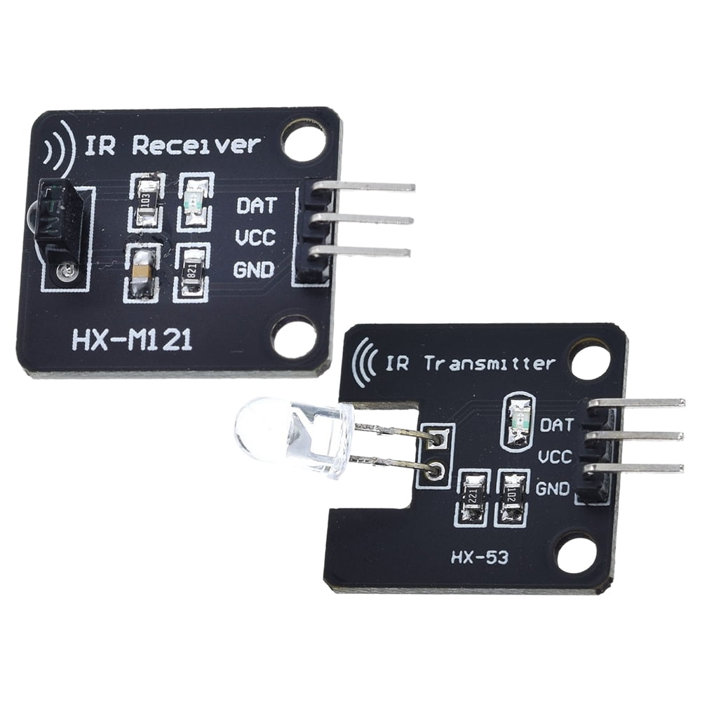 Yucurem Digital 38khz IR Transmitter and Receiver Sensor Module Kit for ...