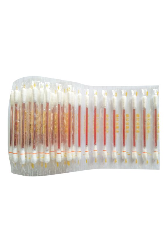 Disposable Cotton Stick First Aid Medical Iodine Disinfected Swab Emergency Survival Supplies (A)