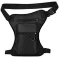 thumbnail image 1 of Yucurem Drop Legs Bags Multiple Pockets Fashion Hip Waist Pack for Riding Bicycle Bags (Black), 1 of 6