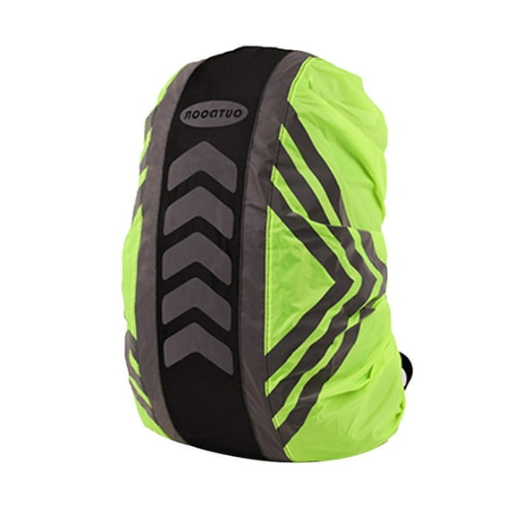 Yucurem Dust Rain Cover Reflective Waterproof Backpack for Climbing Hiking Riding (L)