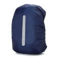 thumbnail image 1 of Yucurem Dustproof Backpack Rain Cover, Waterproof Backpack Cover for Camping Hiking, Reflective Rain Cover (Dark Blue 60L), 1 of 8