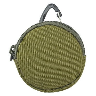 Yucurem EDC Pouch Mini Key Wallet Holder Purse Pouch Hunting Waist Bag (Army Green)