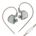 thumbnail image 1 of Yucurem Edcx Earphones Wired Headphone for Music Sport Game (Grey with Mic), 1 of 10