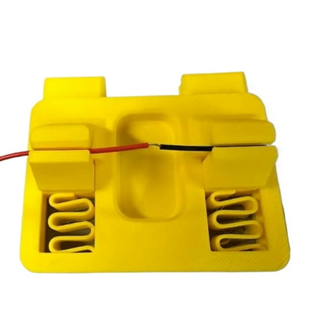 Yucurem Electric Wire Welding Fixture, Soldering Wire Holder, Welding Accessories (Yellow)